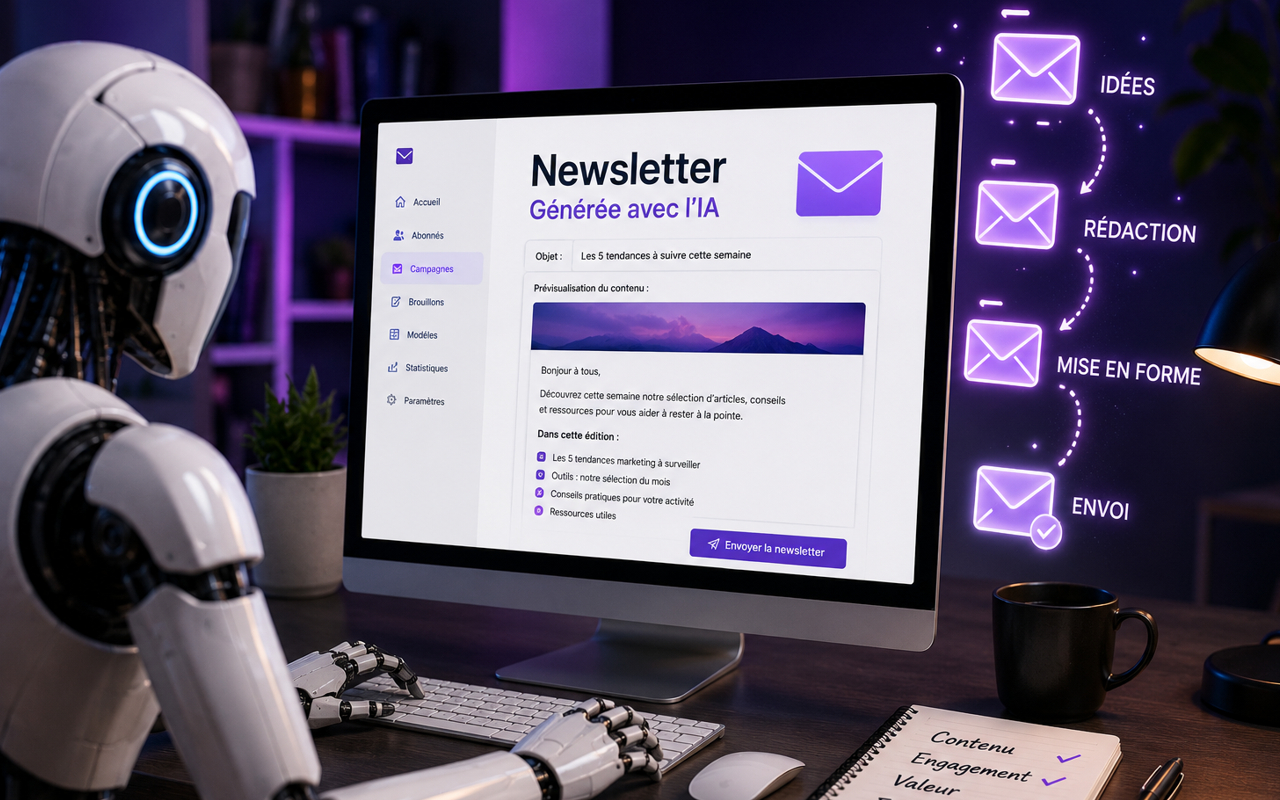 Astuces pour générer une newsletter avec l'IA Astuces pour générer une newsletter avec l'IA
