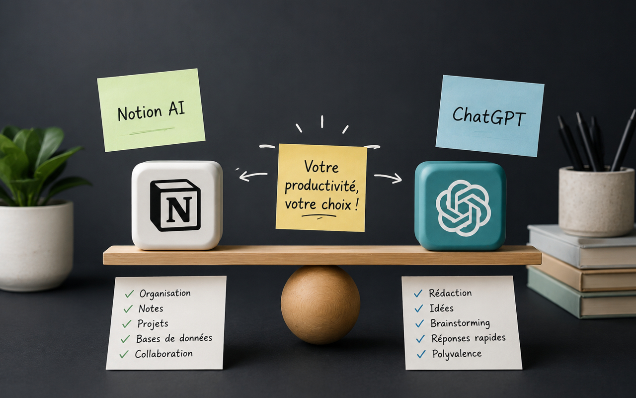 Choisir entre Notion AI ou ChatGPT Choisir entre Notion AI ou ChatGPT