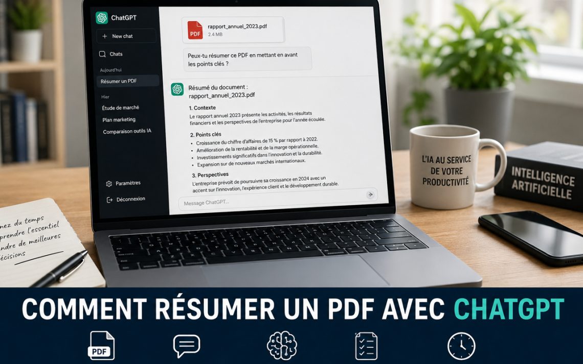 Comment résumer un PDF avec ChatGPT