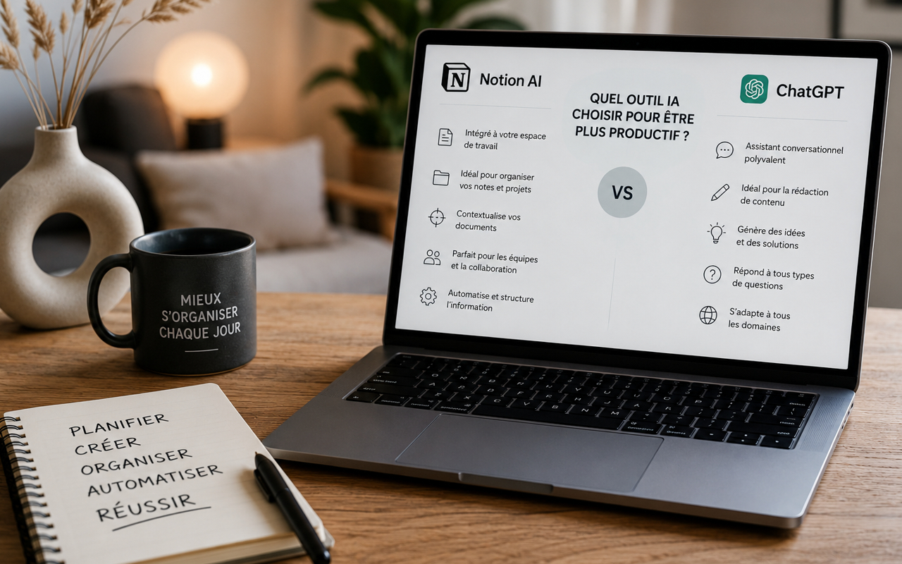 Comparatif Notion AI ou ChatGPT Comparatif Notion AI ou ChatGPT