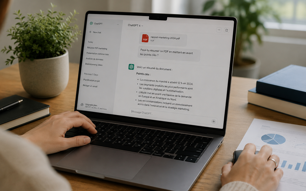 Conseils pour résumer un PDF avec ChatGPT