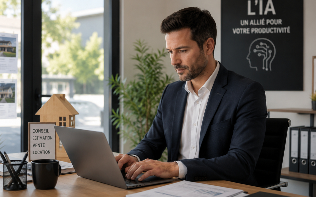 Gagner du temps avec l'IA agent immobilier