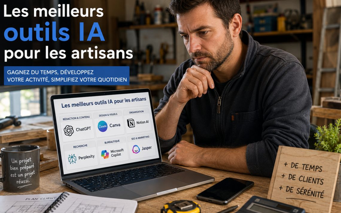 Les meilleurs outils IA pour les artisans