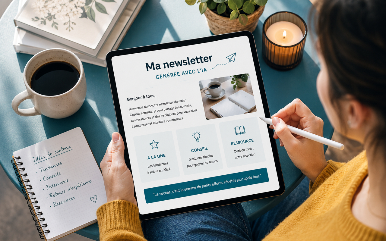 Tutoriel pour générer une newsletter avec l'IA Tutoriel pour générer une newsletter avec l'IA