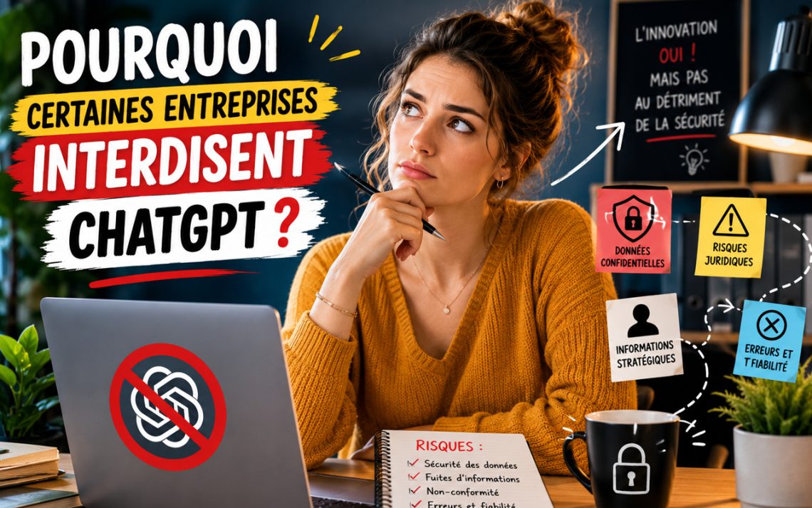 Pourquoi certaines entreprises interdisent ChatGPT